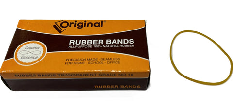 Multipurpose Rubber Bands No. 18 - 12 Box/ Pkt ColorWaves