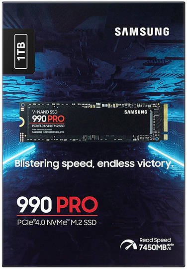 SAMSUNG 1TB NVMe 990 PRO MZ-V9P1T0BW Samsung