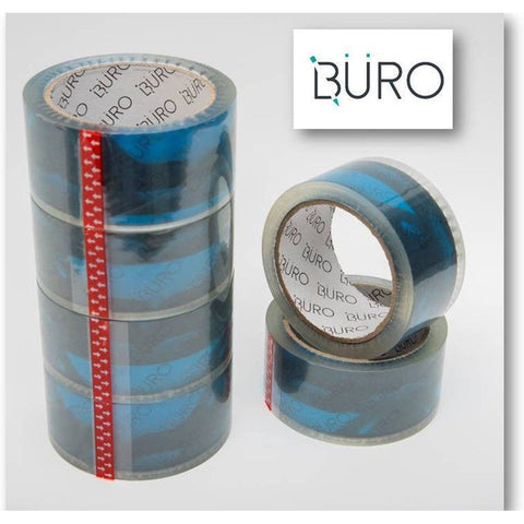 2 Inch Super Clear Tape Buro 6Pcs/Shrink ColorWaves