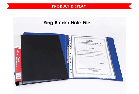 Ring Binder Hole File (W412-2) ColorWaves