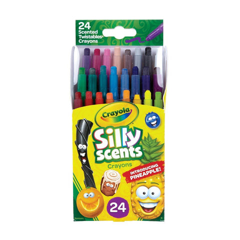 24CT SILLY SCENTS MINI TWISTABLES SCENTED CRAYONS ColorWaves