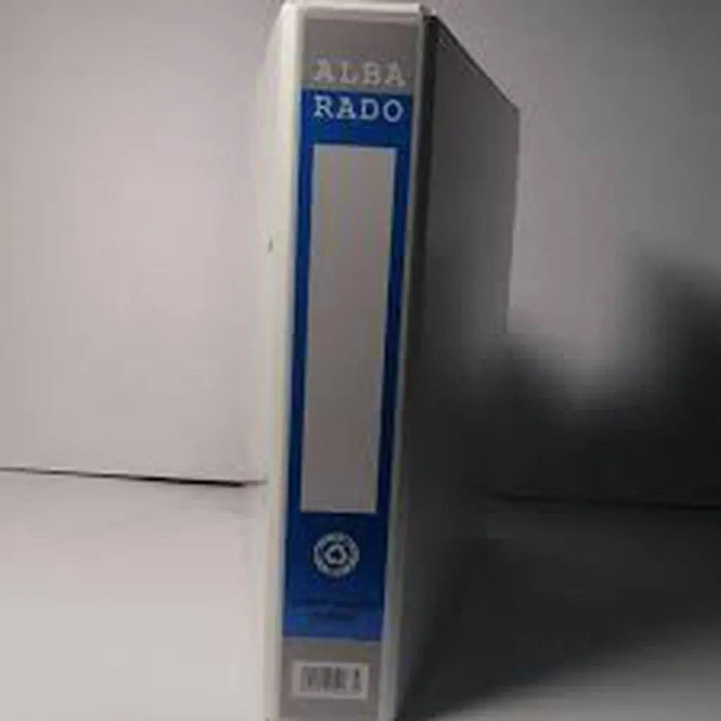25Mm Pvc 2D White Ring File ColorWaves