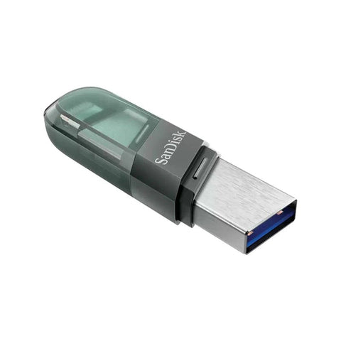 Sandisk 128Gb Ixpand Flash Drive Flip Usb3.1/ Lightning - Sdix90N-128G-Gn6Ne Sandisk