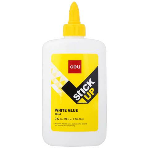 Deli White Glue 230Ml ColorWaves