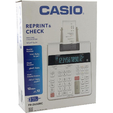 Casio FR-2650RC Printing Calculator Casio