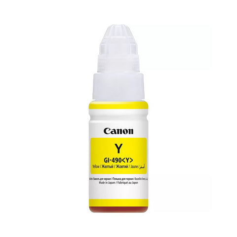 Canon GI-490 Yellow (0666C001) Ink Bottle Canon