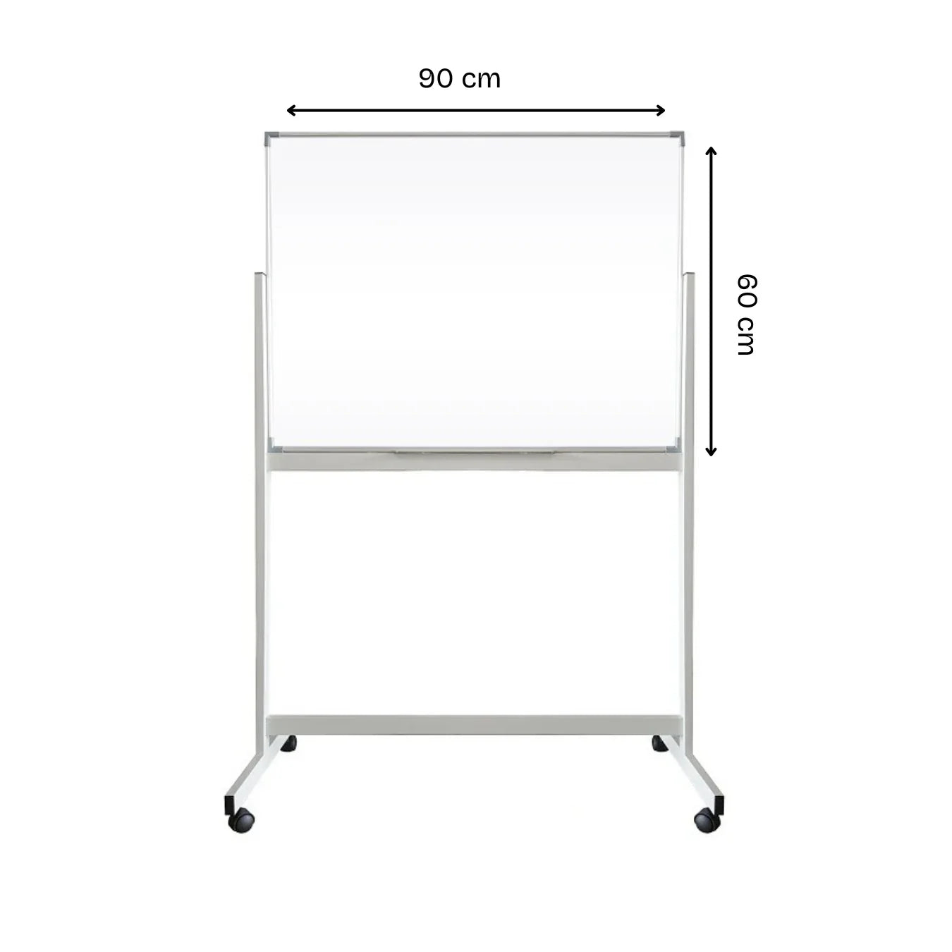 Double Sided Magnetic White Boards With Stand - 60x90cm (without installation) ColorWaves