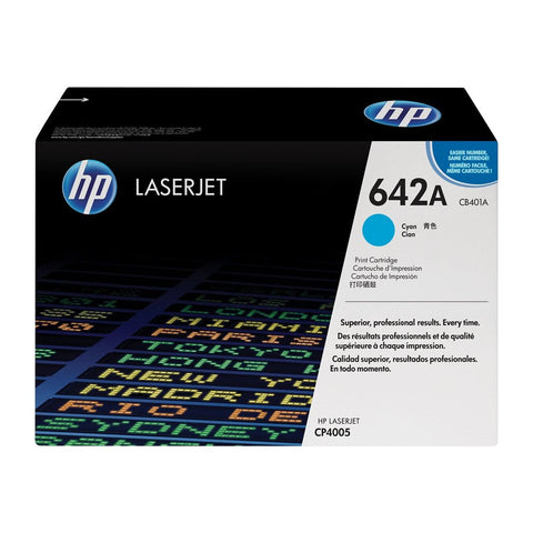 Hp 642A Cb401A Toner Cartridge Cyan HP