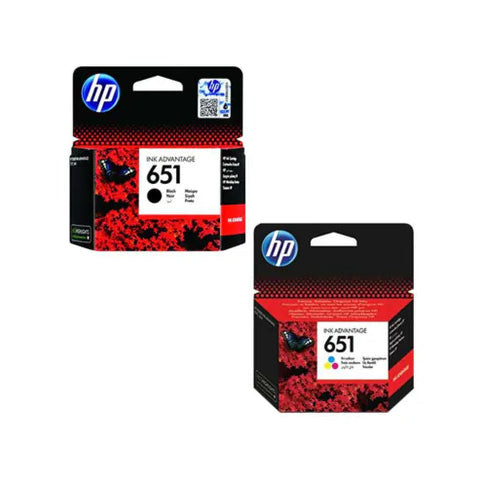 Hp 651 Original Ink Advantage Cartridge Combo Pack HP