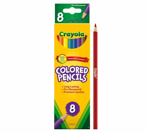 Crayola 8 Colored Pencils ColorWaves