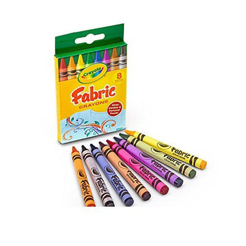 8 ct Fabric Crayons ColorWaves