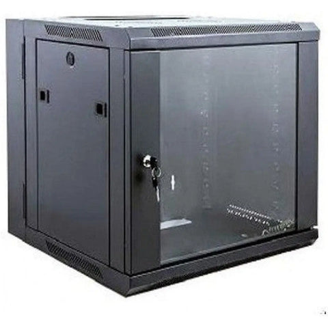 9U Network Cabinet 600X600 Dual Section With Fan Pdu Toten ColorWaves