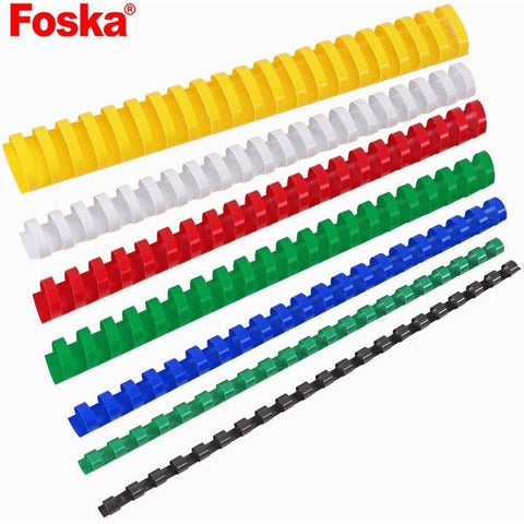 A4 30Cm Flexible Plastic Binding Ring For Notebook ColorWaves
