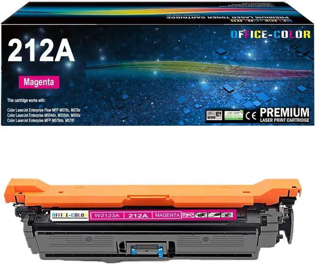 Compatible HP 212A Magenta Toner Cartridge – (W2123A) HP