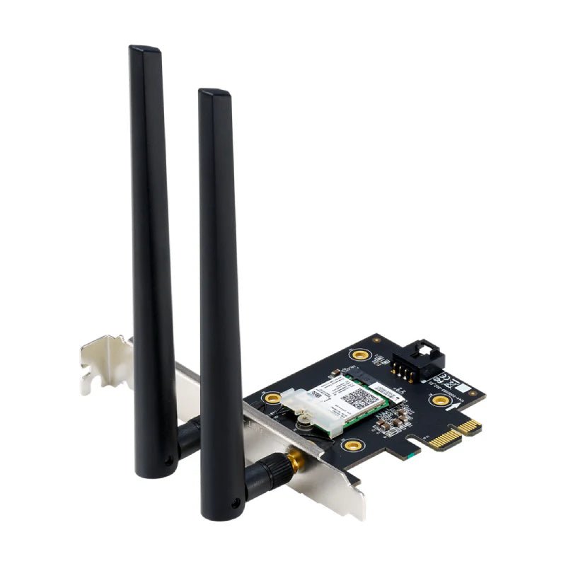 ASUS (PCE-AX3000) Dual Band PCI-E Wi-Fi 6 Adapter - 5GHz (2402 Mbps) / PCI-E ColorWaves