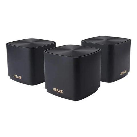 ASUS (XD4) ZenWi-Fi AX Mini Whole Home Mesh Wi-Fi 6 - 5GHz (1201 Mbps) / Gigabit WAN / Gigabit LAN (3-Pack) ColorWaves