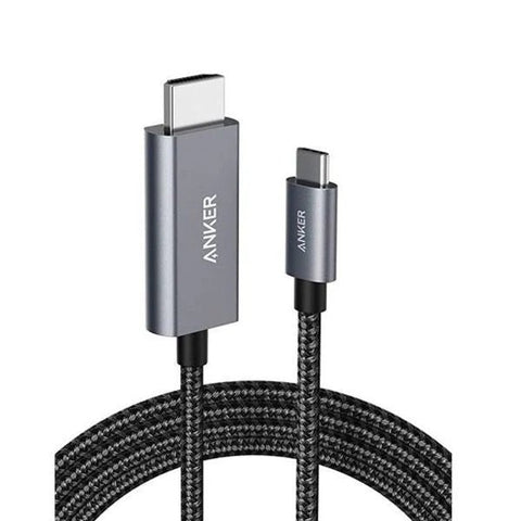 Anker 311 USB-C to HDMI 4K Nylon Cable - 1.8 Meter / Black ColorWaves