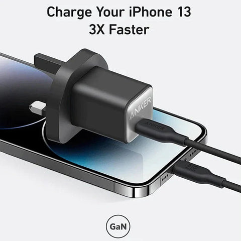 Anker 544 USB-C to USB-C Cable 140W (Bio-Based) (0.9m/3ft) -Black ColorWaves
