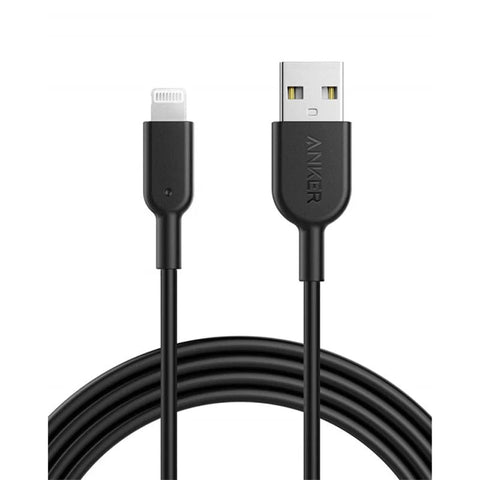 Anker PowerLine II Lightning (1.8m/6ft) C89 - Black ColorWaves
