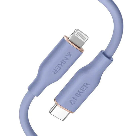 Anker PowerLine III Lightning Cable - USB-C / 0.9m / Purple ColorWaves