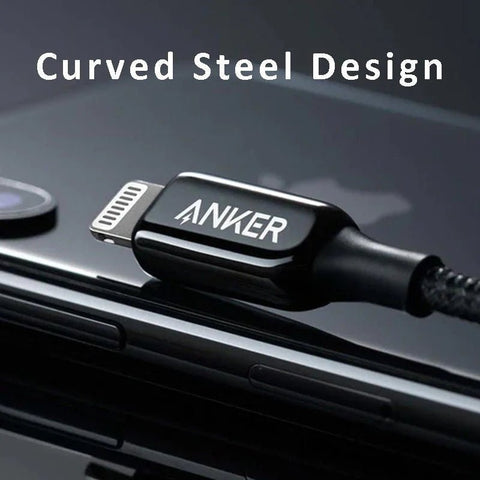 Anker PowerLine + III USBC to Lightning - 0.9m / Black ColorWaves