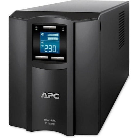 Apc Smart-Ups C, Line Interactive, 1500Va, Tower,30V, 8X Iec C13 Outlets, Usb And Serial Communication, Avr, Graphic Lcd (SMC1500I) ColorWaves