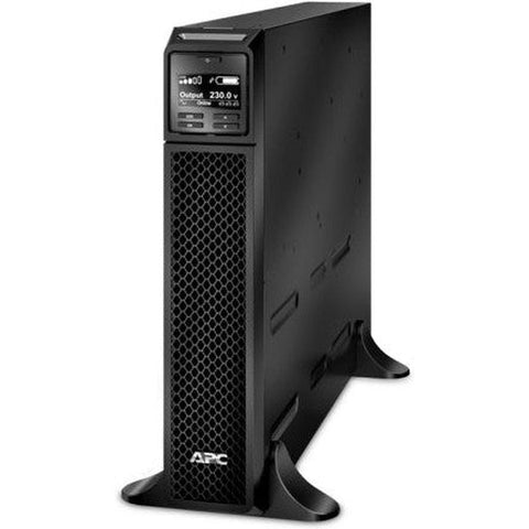 Apc Smart-Ups On-Line, 3Kva, Tower, 230V, 8X C13+2X C19 Iec Outlets, Smartslot, Extended Runtime, W/O Rail Kit (Srt3000Xli) ColorWaves