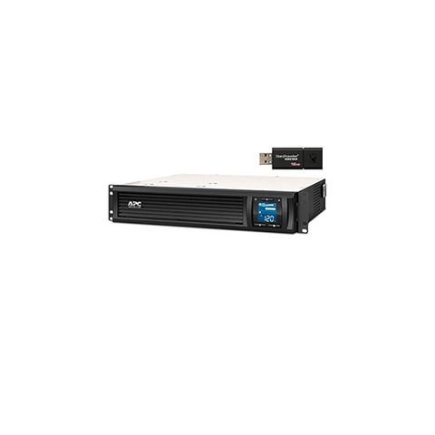 Apc Smart-Ups,1500Va Rack Mount, Lcd 230V With Smartconnect Port (Smc1500I-2Uc) ColorWaves