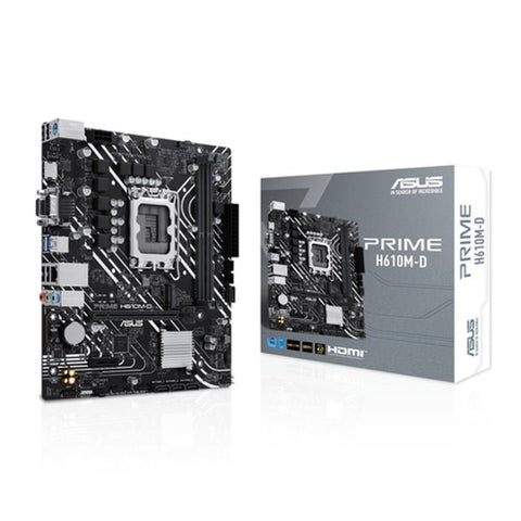 Asus Intel Prime H610M-D D5 Next-Gen CPU Ready MotherBoard ColorWaves