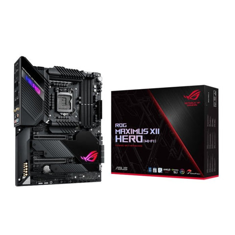 Asus Intel ROG Maximus Xll Hero (Wi-Fi) Gaming MotherBoard ColorWaves