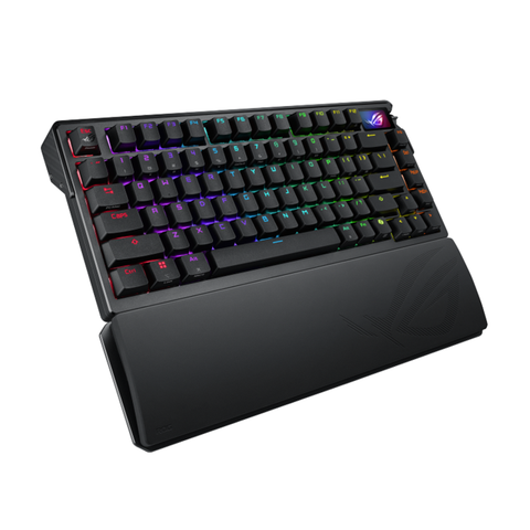 Asus M702 Rog Azoth Extreme 75% Wireless/Bluetooth Mechanical Gaming Keyboard Rog NX Snow Switches Refined Linear (Arabic) - Black ColorWaves