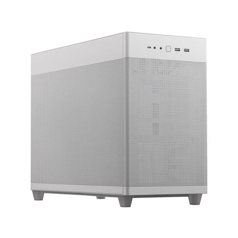 Asus Prime AP201 Micro ATX 33L Tool-Free Side Panels Case - White ColorWaves