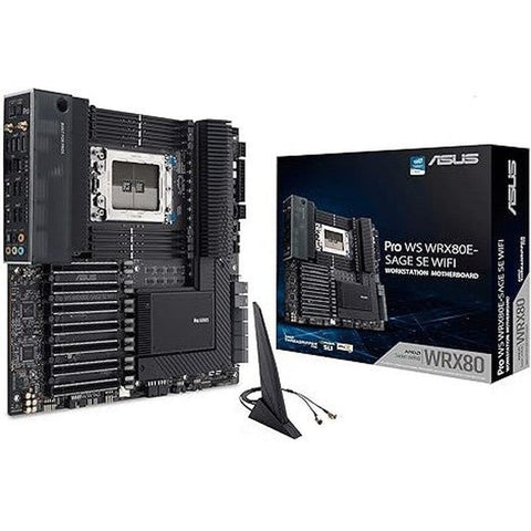 Asus Pro Ws Wrx80E-Sage Se Wifi Amd Threadripper Pro Eatx Workstation Motherboard ColorWaves