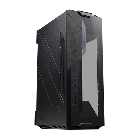 Asus Rog Z11 Mini-ITX Aluminum Steel Tempered Glass ABS Plastic Case - Black ColorWaves
