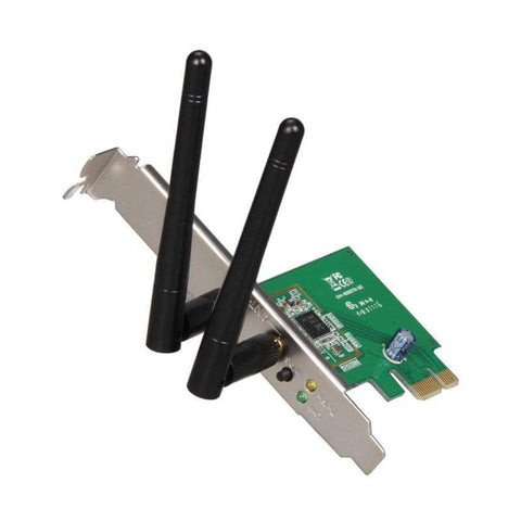 Asus Wireless-N300 PCI Express Adapter - 2.4GHz / PCI Express ColorWaves