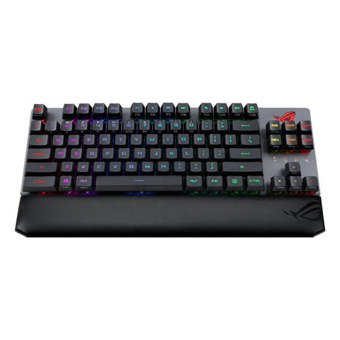 Asus X807 Rog Strix Scope RX TKL Wireless/Bluetooth/Wired Deluxe Optical Mechanical Gaming KeyBoard RX Red Switch ColorWaves