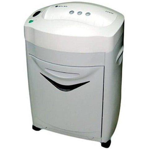 Atlas Cross Cut Shredder 6 Sheets Credit Card Cc0640 ColorWaves