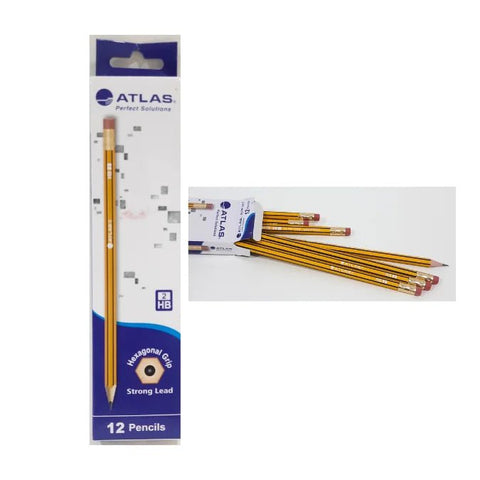 Atlas HB Pencil ASPW-155E 12 pcs ColorWaves
