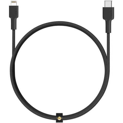 Aukey Braided Nylon Sync Usb-C To Lightning Cable ColorWaves