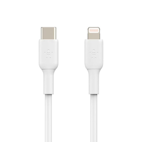 Belkin Boost Charge USB-C Cable With Lightning Connector 1M - White ColorWaves
