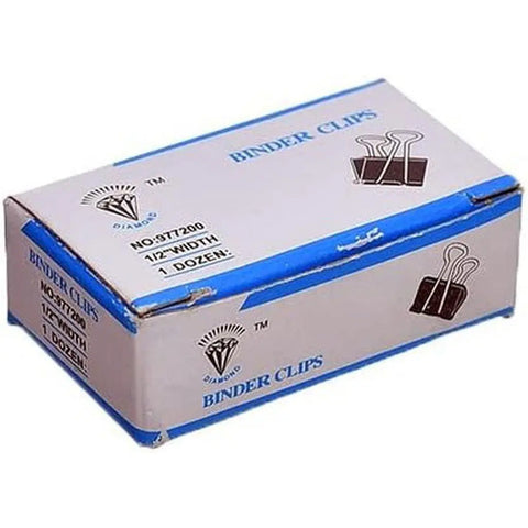 Binder Clips 15Mm Buro 12pcs/Box ColorWaves