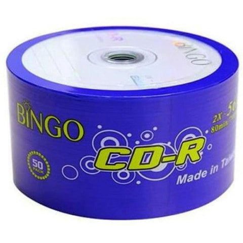 Bingo Cd-R 50 Pack (Spindle) – 80Min/700Mb Bingo