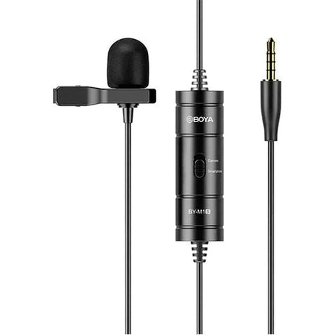 Boya Lavalier Black Microphones ColorWaves