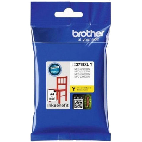 Brother Lc 3719 Xl Yellow Ink Cartridge Brother
