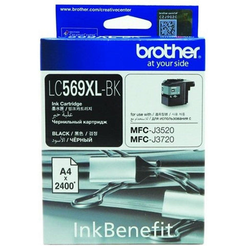 Brother Lc 569 Xl Black Ink Cartridge Brother