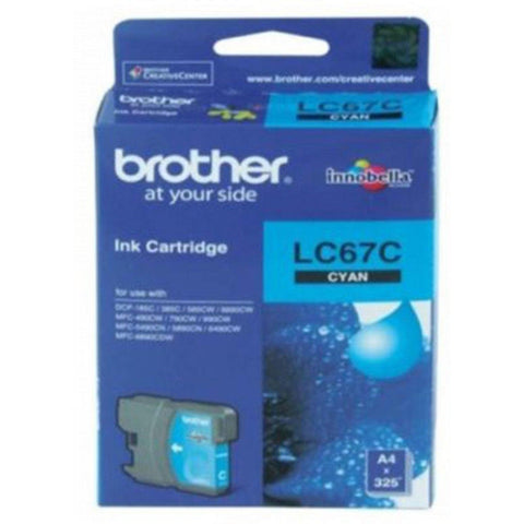 Brother Lc 67 Cyan Ink Cartridge Brother