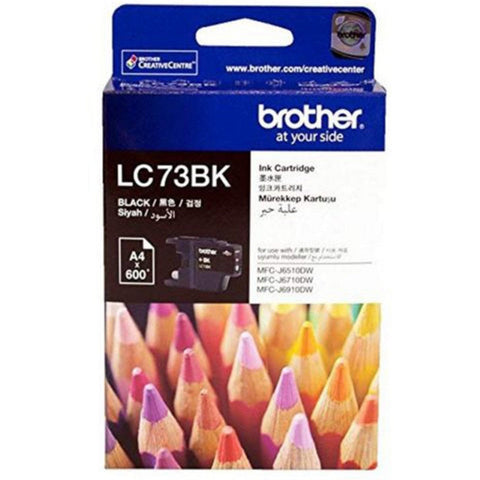 Brother Lc 73 Black Ink Cartridge Brother