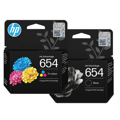 Hp 654 Ink Cartridges Combo Pack HP