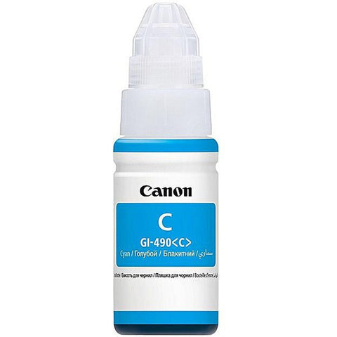 Canon Gi 490 Cyan Ink Bottle Canon