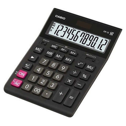 Casio Calculator GR-12 Black Casio